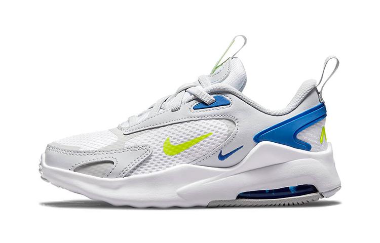 

Nike Air Max Bolt Low top Running Shoes White Gray Blue Children Aged 3 7 Years Old CW1627-004 29.5