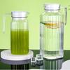 Transparent Plastic Water Jug Juice Tea Milk Kettles Bar Party Wine Beer Bottle Fruit Juice Pot Cold Water Kettles Pitcher Jug