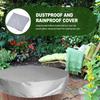 DOITOOL Round Pool Cover for Above Ground Pools, 6 ft Round Solar Pool Cover Protector for Inflatable Pool and in- ground Pools for and Reduce Water