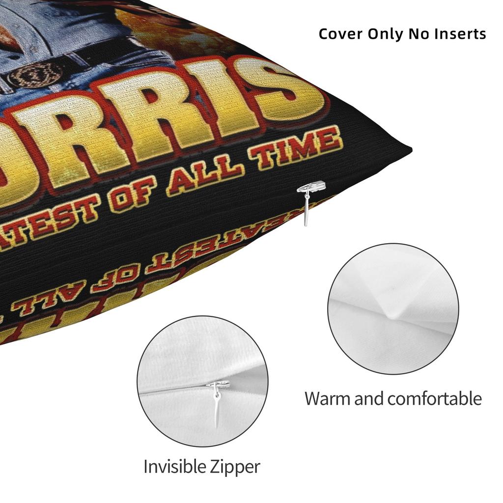 RIP Chuck Norris Never Dies  Pillowcases Merch Printing Cushion Cover Decor  Pillow Case Cover Home Multi-Size