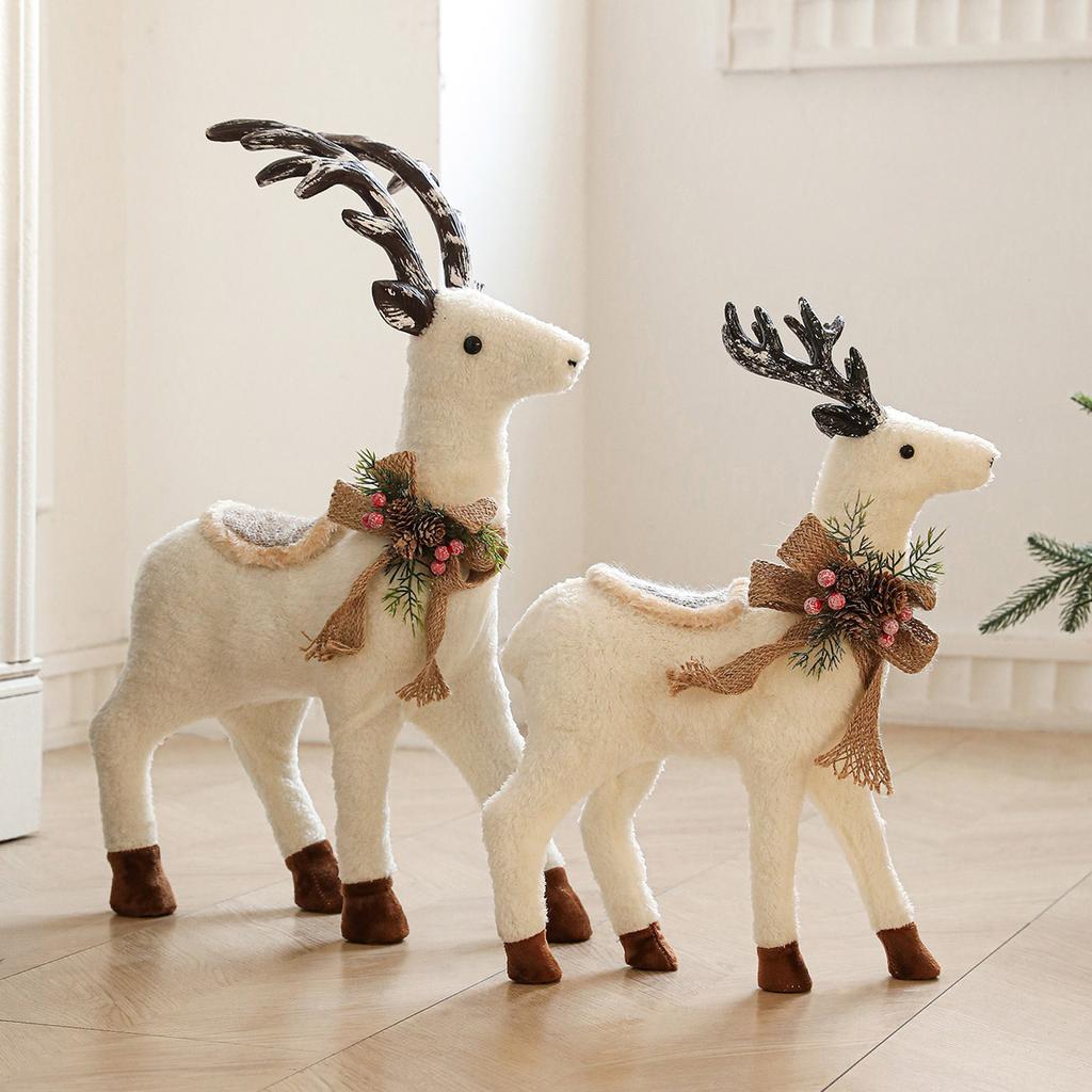 Elch Puppe Puppe Zuhause Einkaufszentrum Schaufensterdekoration Weihnachtsbaumschmuck Weihnachtsdekorationen