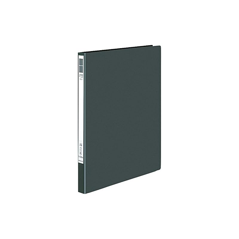 KOKUYO EZe Lever File, A4 Vertical, Dark Gray, Model Fu-U330DM