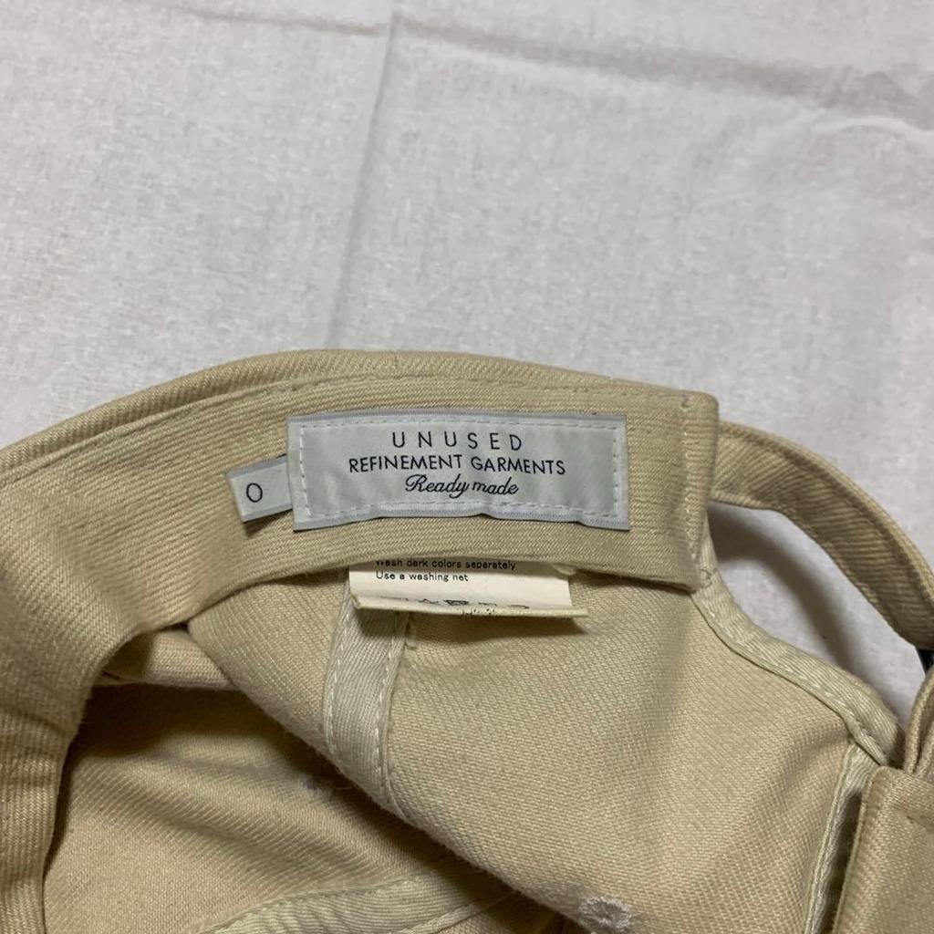 Used unused offwhite denim cap