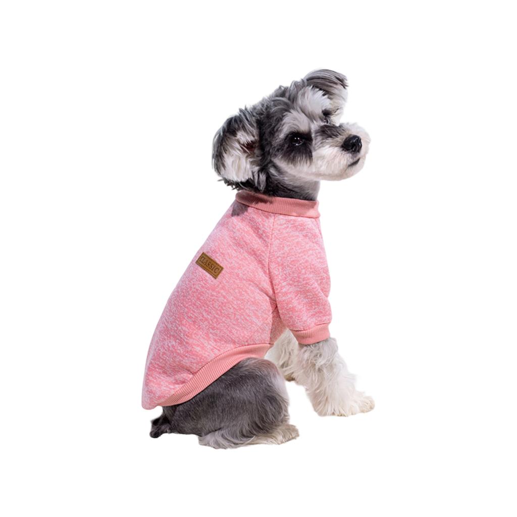 Pet Fleece-lined Warm Sweatshirt For And Winter, Made Of Wool.
