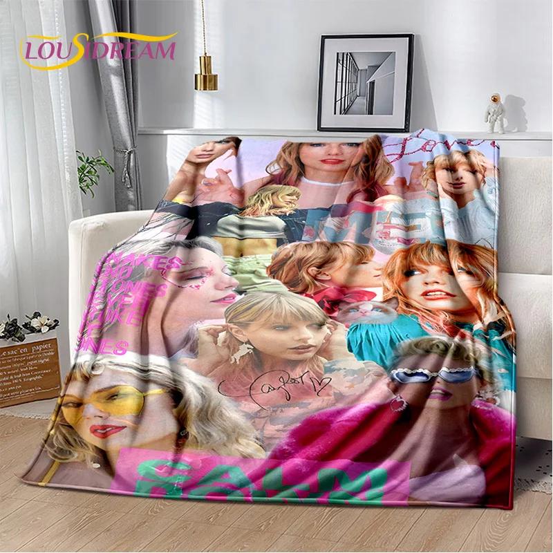 

3D Taylor-r Singer T-Swizzle Blanket,Soft Throw Blanket for Home Bedroom Bed Sofa Picnic Travel Office Cover Child Gift Gift 75x90cm
