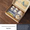 Qi Ceramic Travel Gaiwan Tea Set