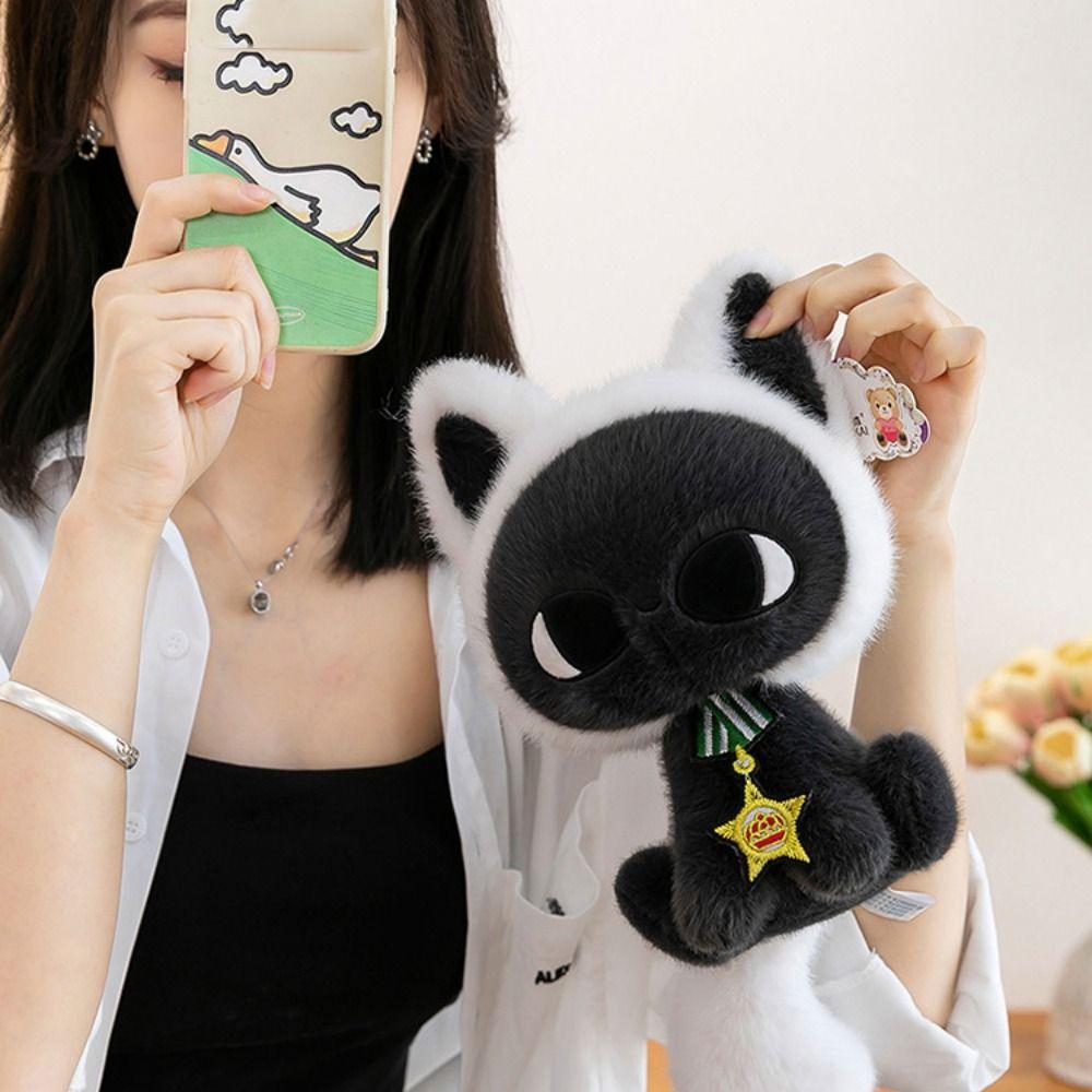 Soft Cat Plush Toy PP Cotton Cat Plush Doll Sofa Pillow Cat Stuffed Toys  Birthday Christmas