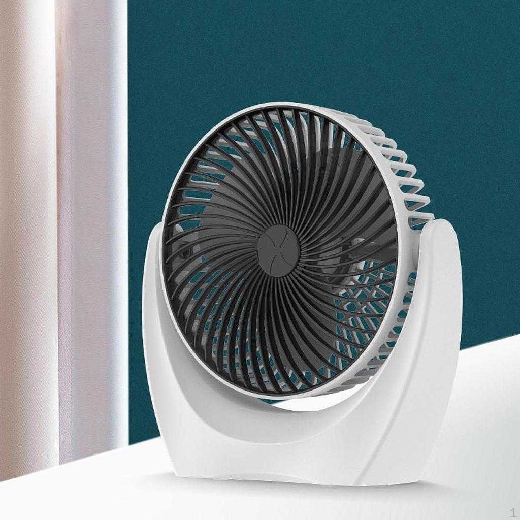Desk Fan ,Air Cooling ,2 Speed Quiet ,Small Table Mini for Outdoor Home Camping