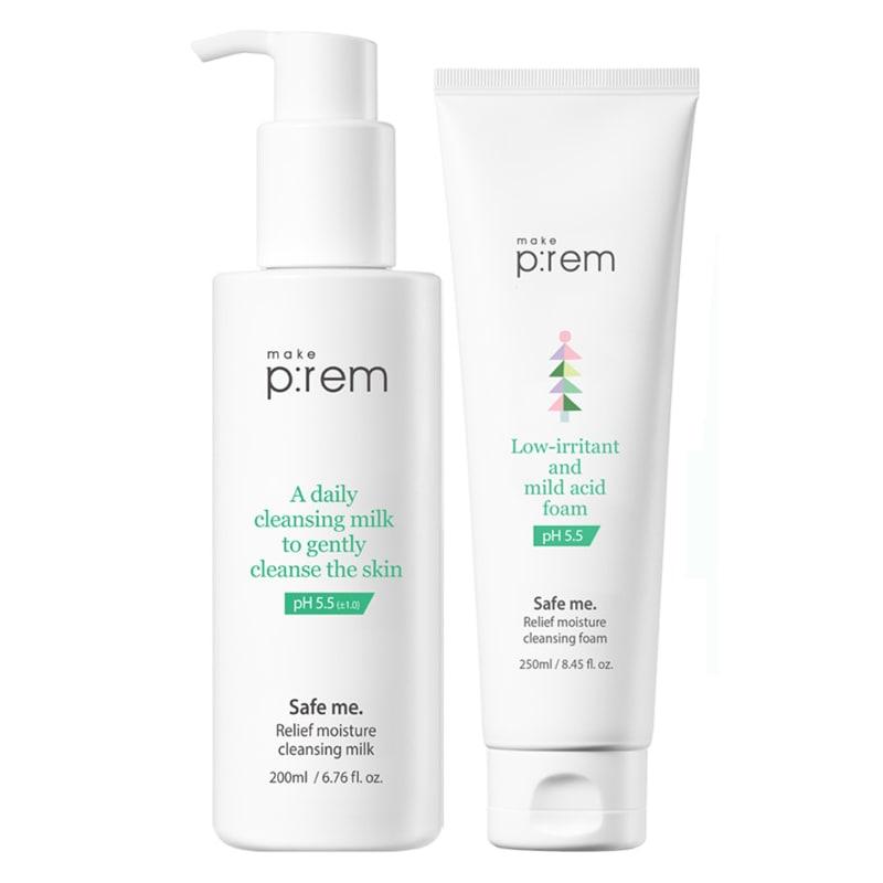 Sundung Cleansing Milk 200ml + Foam 250ml (+ Foam 50ml + 5 Sachets) Moisturizing Cleansing / Low-irritation / Mildly Acidic