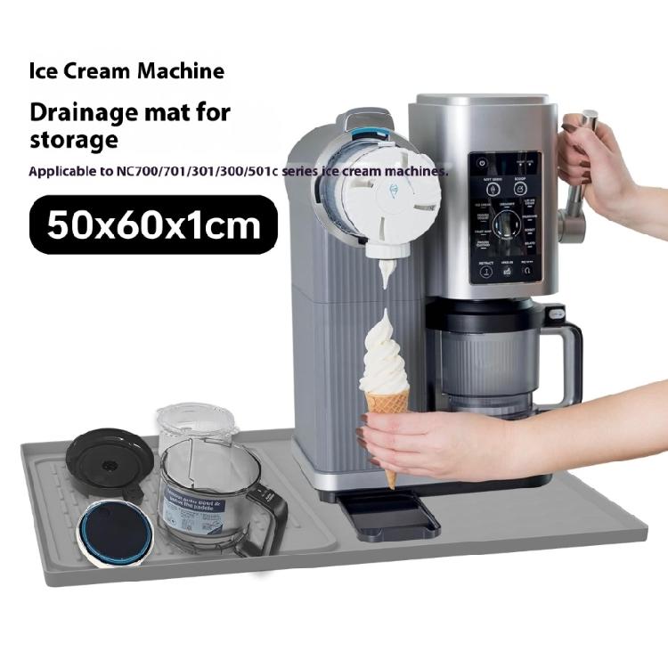 Noise Reducing Silicone Pad for NC700/NC701/NC301/NC300/NC5010 Ice Cream Maker Kitchen Appliance Drying Accessories