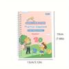 4 Books+1 Pen+5 Refills +1 Pen Holder, Children's Copybook, Children's Practice Book, Magic Word Book, Early Childhood Education Workbook