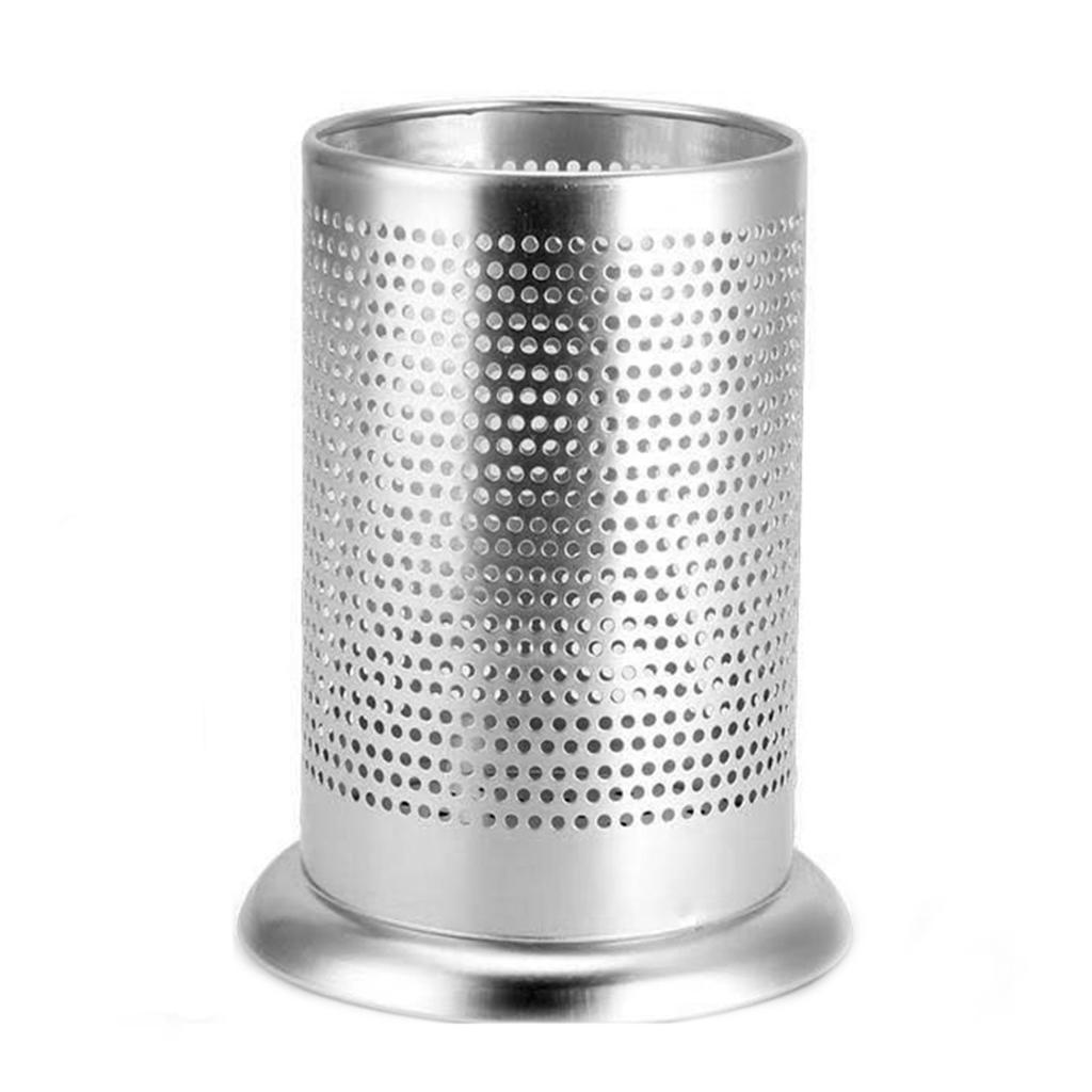 Edelstahl Essstäbchenhalter Essstäbchen Strohkorb Trockengestell Utensil Organizer für die Küche