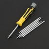 Safety Tamper-Proof Maintenance Tools 6-in-1 Hand Tool Kit Electronic Repair Tool  Household
