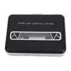 Cassette Tape Player Built in Speaker 3.5mm Earphone Jack Portable Cassette to MP3 Converter for Laptop PC CD Burner