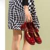French High Heel Mary Jane Shoes With Chunky Heel For Casual Womens Spring Summer