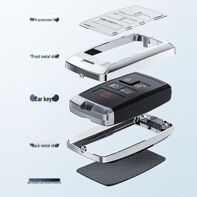 Jaguar Key Cover for XEL, XFL, EPACE, FPACE, FTYPE, XE, XF, XJL, I-PACE Models