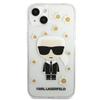 Etui do iPhone 13 mini Karl Lagerfeld Flower Ikonik Przezroczyste