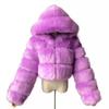 New European & American Short Faux Fur Coat