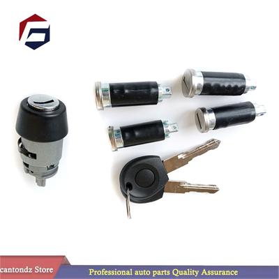701837205 For VW T4 Caravelle MK IV 1990-2003 Transporter T4 90-03  1 Ignition Switch + 4 Door Lock Barrel with 2