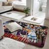 Anime F-FAIRY TAIL Floor Mat Soft Flannel Floor Mat Non-Slip Absorbent Rug For Home Bedroom Bathroom