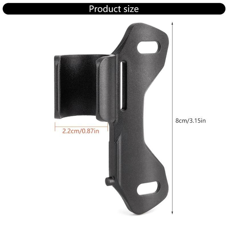 Bike Pump Holder Hook Strap Fixation Bicycles Inflator Accessories for Safe and Steady Cycling