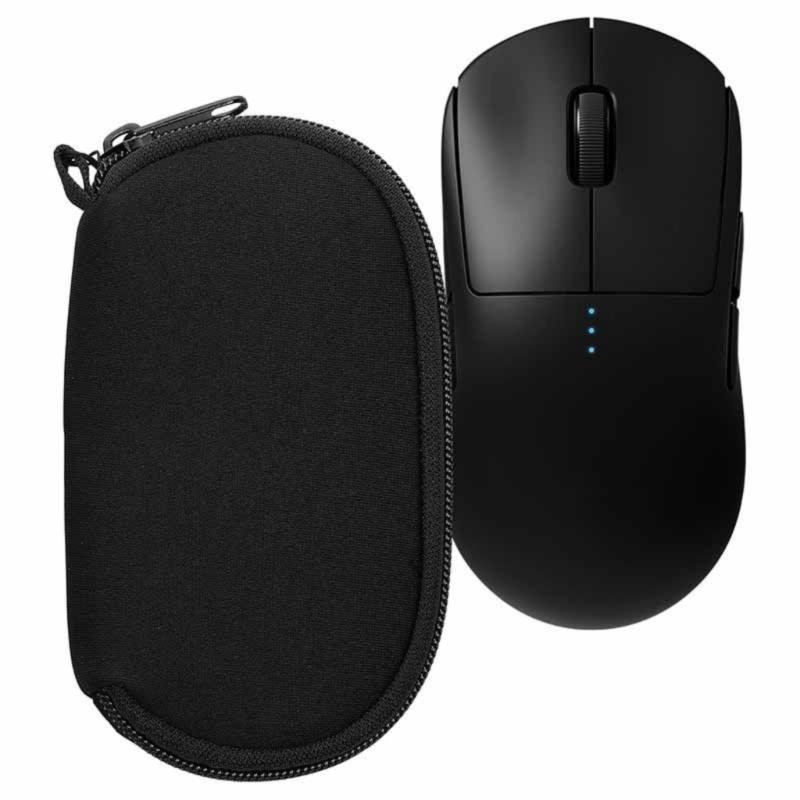 Harte Reiseetui-Tasche für kabellose Maus Stoßfestes Tauchstoff-Etui Handliche Tasche für Reisemaus Leichtgewicht