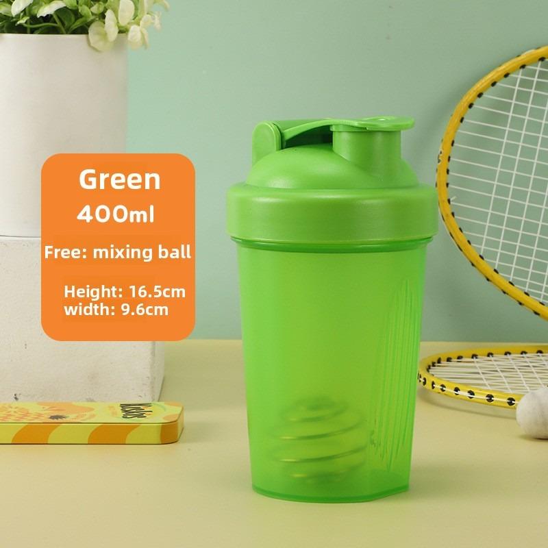 

Mixing Cup, Gym Cup, Printed with Scale, Shaker Cup, Protein Powder Milkshake Cup, Sports Water Cup, Shaker 400ml зелений