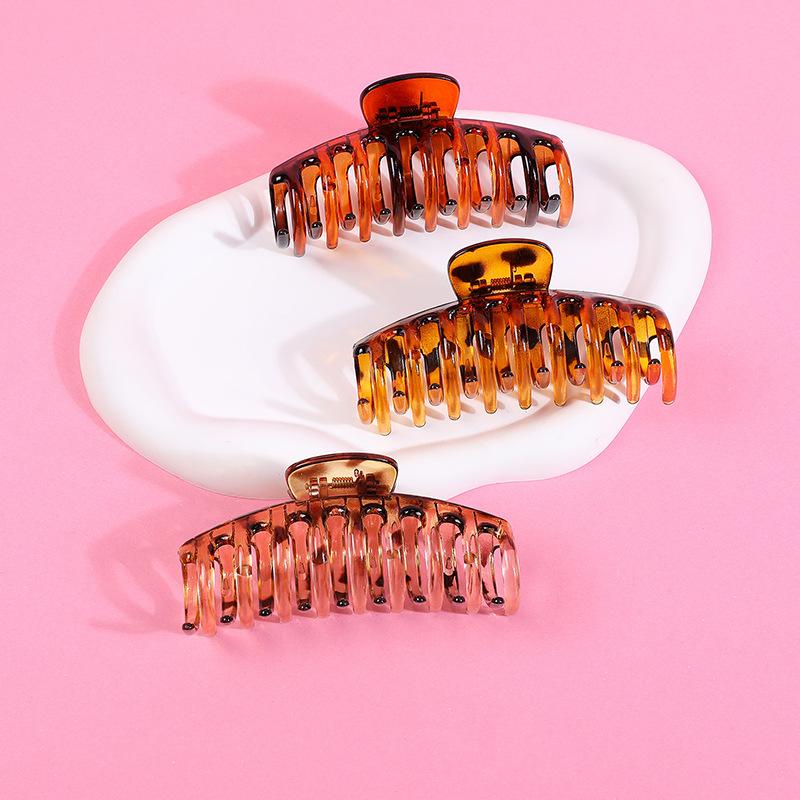 3/4PCS Hair Claw Clips 4 Inch Nonslip Large Crab Hairpins for Women Thin Hair Accessories Barrette Girls Hair Accessories Gifts