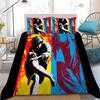 3D Print Rock Band G-Guns N R-Roses Bedding Sets Skin Friendly Duvet Covers Comfortable And Lovely Suitable For All Ages