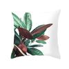 Tropical Pillow Cover Polyester Printed Leaf Cushion Case Sofa Home Decor xcm Bedroom Living Room Throw Pillowcase Gift