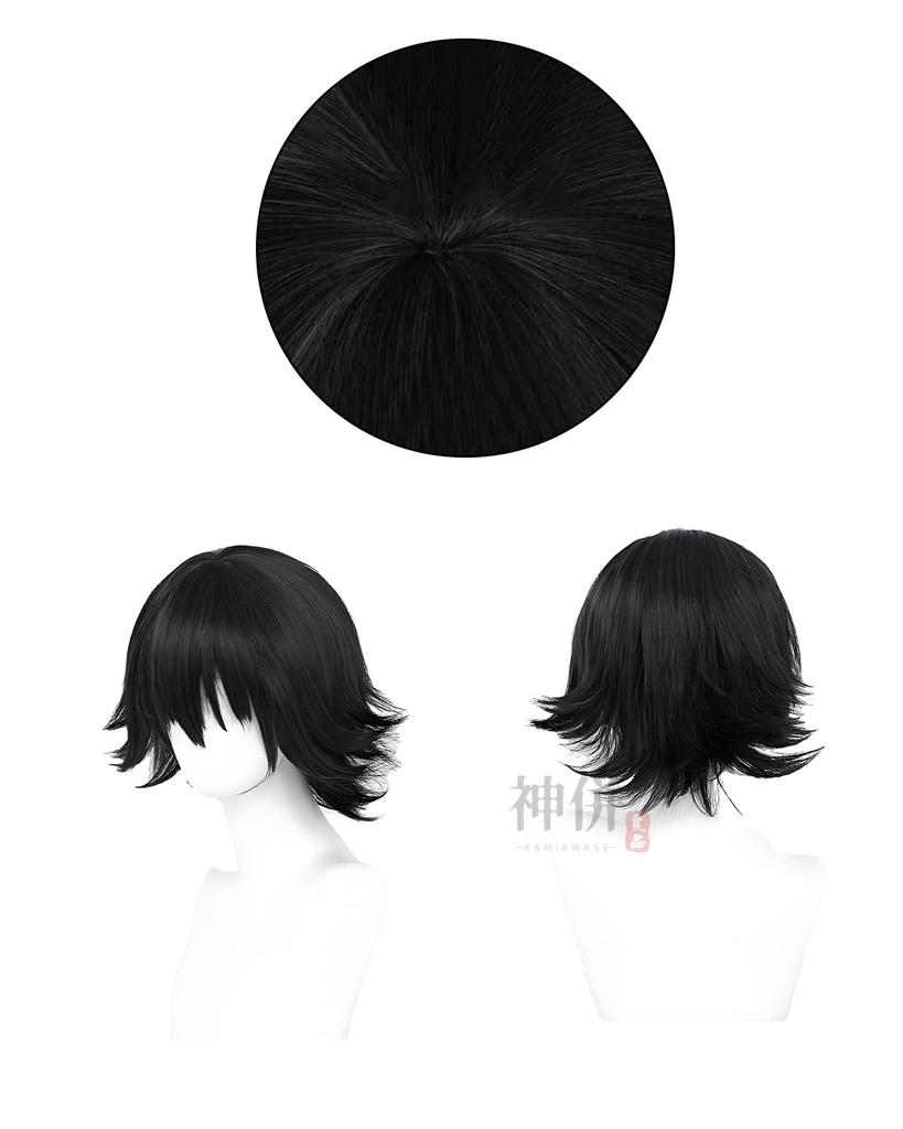 Edogawa Renpo Cosplay Great Detective Bungo Stray Dogs Cosplay Costume for School and Stage Wear Renpo Cosplay with Size [Excellent Quality] Wig,