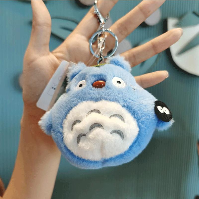 Cute Totoro Keychain Plush Doll Ultrasoft Short Plush Stuffed Animal Perfect For Gifts