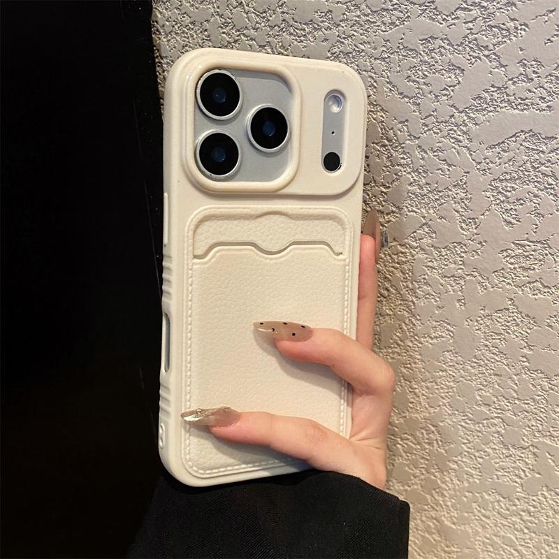 Luxury Shockproof Leather Wallet Phone Case For iPhone 11 12 13 14 15 16 17 Pro Max Plus Soft TPU Bumper Back Cases Cover