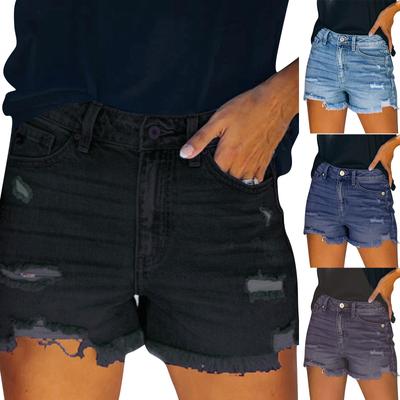 Women's Lightweight Shorts Casual Fashion Shorts Sexy Denim Shorts