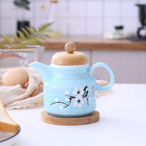 Ceramics Can Leakproof Tank Seasoning Bottle Kitchen Supplies Household Soy Sauce Bottle Vinegar Bottle Set Salt Shaker with Lid
