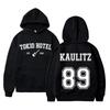 German Rock Band "Tokyo Hotel · Kowitz 89" Men's and Women's Matching Fall/winter Retro Fleece Warm-up Jackets