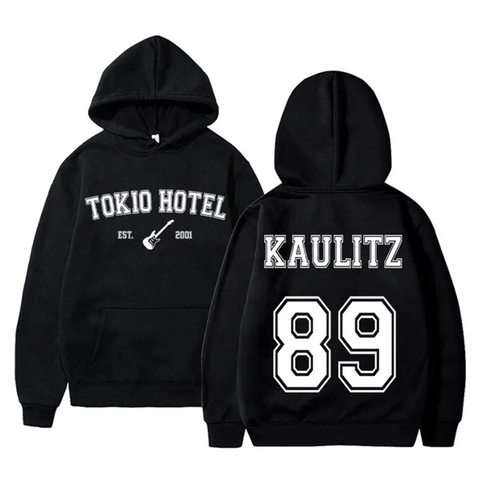 German rock band Tokyo Hotel Kaulitz 89 back printed hoodie for men and women retro oversized sports shirt for men and women Got