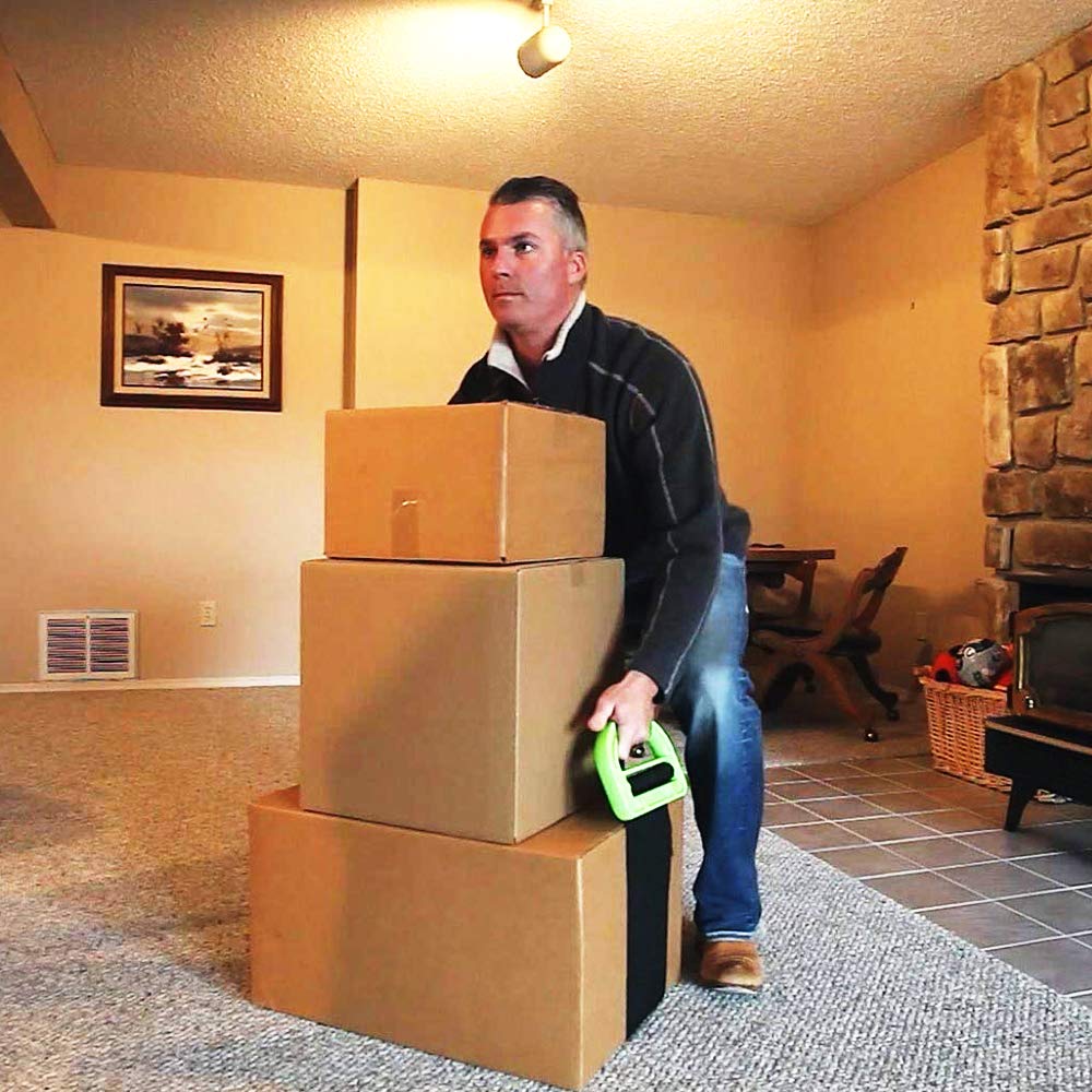 Ookuwa Easy Transport Set of Adjustable 200kg Weight Reduces Work Load Moving, Grip-Equipped Belts, 2, Length, Capacity,