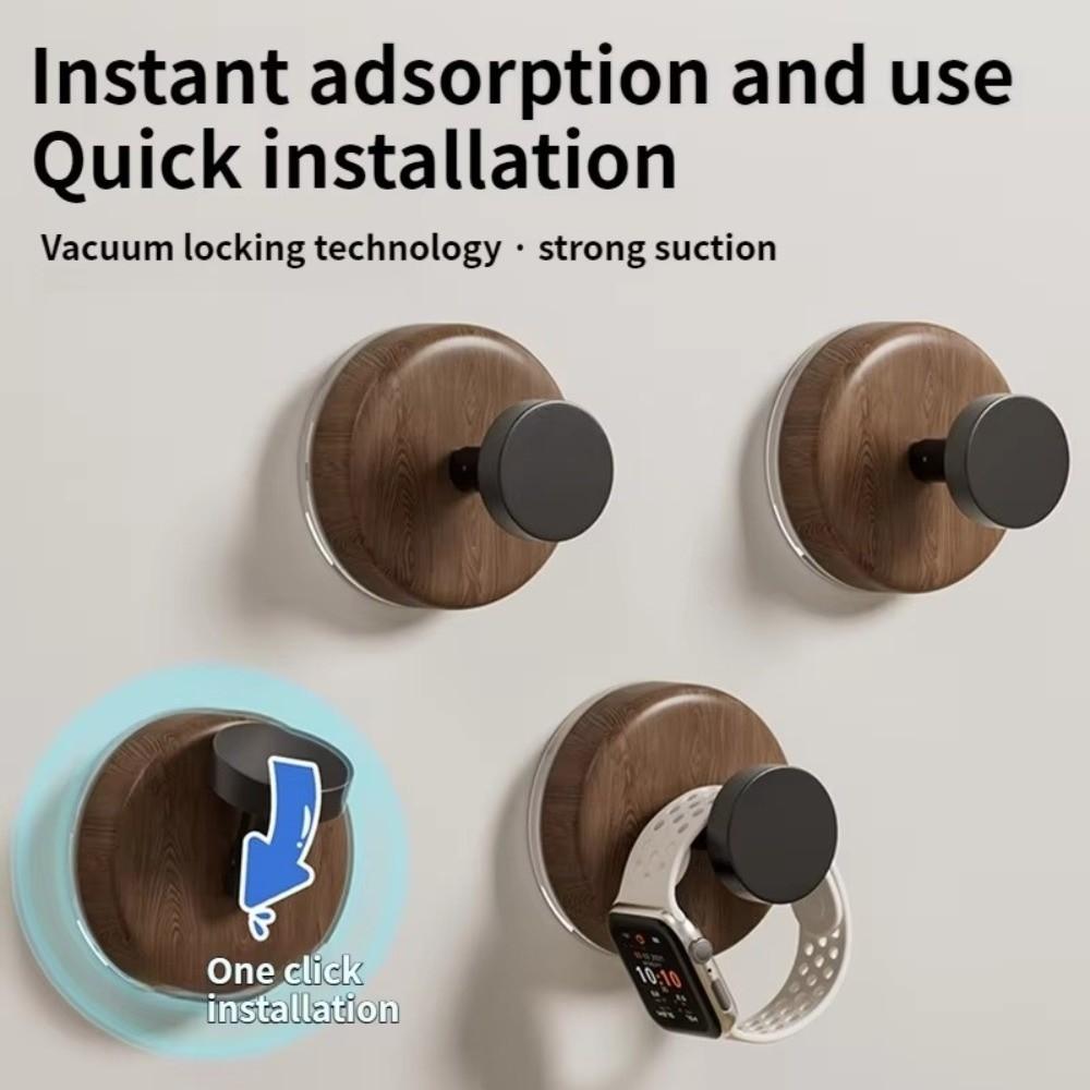 Chinese Style Suction Hook Rotating Heavy-duty Adhesive Hanging Gifts Kitchen Bathroom Rack