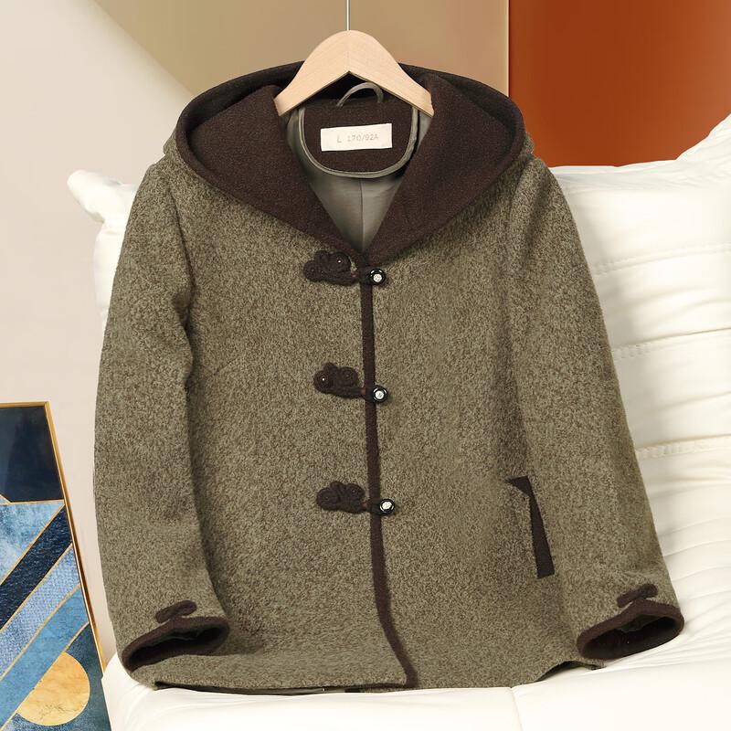 

Kapofe Women s Hooded Mid-Length Winter Coat 6XL