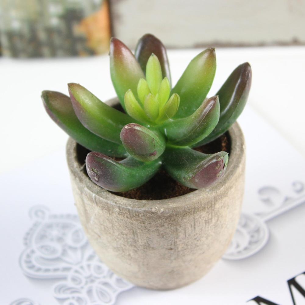 Simulate Potted Plant Cute Microlandschaft Home Office Hotel Decoration