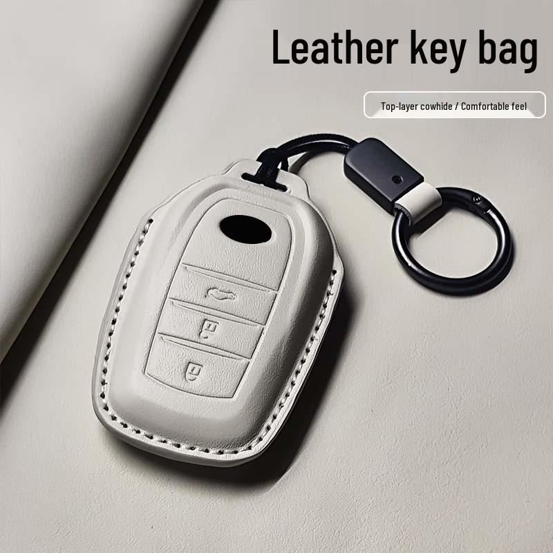 Toyota Key Case for Camry, RAV4, Corolla, Avalon, Highlander, Levin, Venza - Genuine Leather