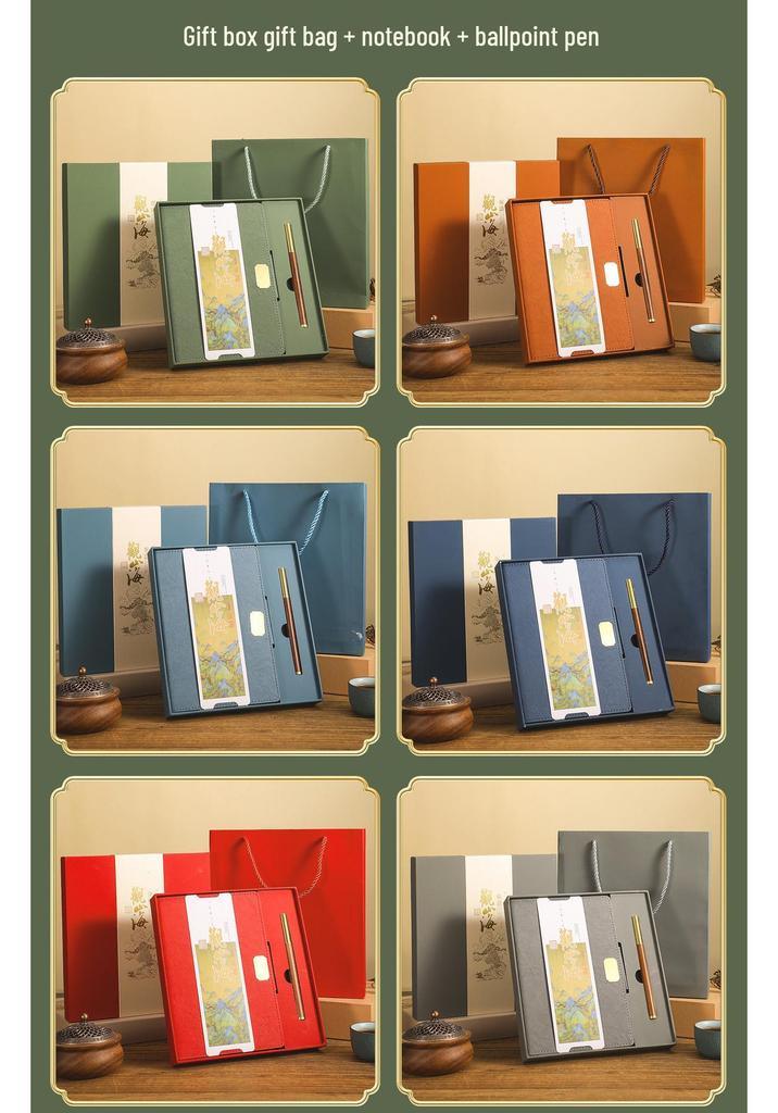 National Trend Creative Notebook: Ancient Style Teacher’s Day Gift Box Set – Custom Corporate Gift