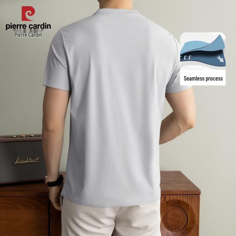 

Pierre Cardin Men s Ice Silk Polo T-Shirt 170