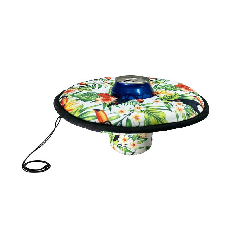 In-Stock Neoprene Floating Cup Holder Coaster for Pool