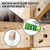 Yousheng Carpenter Bee Trap Nest, Outside Hanging Bee Catcher, Wood And Glass Jar Design, Effective Carpenter Bee Removal for Home Yard