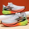 Flying burning ultra-light carbon board running shoes breathable marathon racing non-slip men's flying electric 5U women's sports running shoes youth