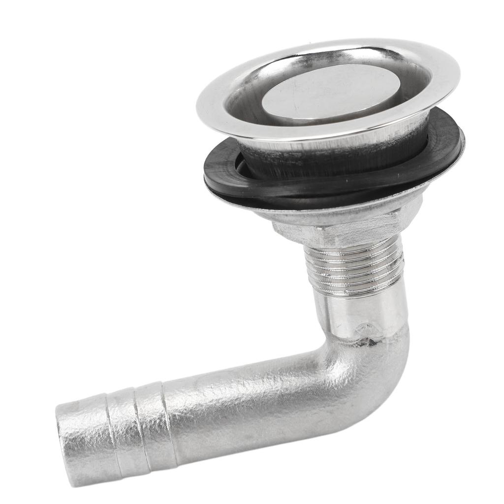 32mm Marine Grade Boat Pipe Connector 316 Stainless Steel Folding Rotating Coupling Tube Pipe Connector Boat Hardware Fitting