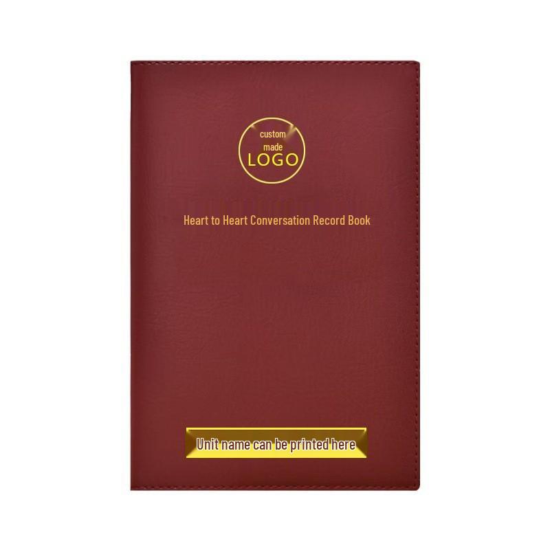 Heart-to-Heart Talk Record Book: New Edition Party Member Study Notes A5/B5 Loose-Leaf Notebook
