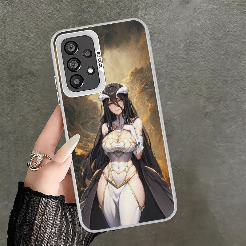 Albedo O-Overlords Anime Shockproof Phone Case for Samsung A17 A16 A15 A14 A37 A57 A36 A56 A26 A35 A55 A25 A34 A54 A24 A13 A23 A